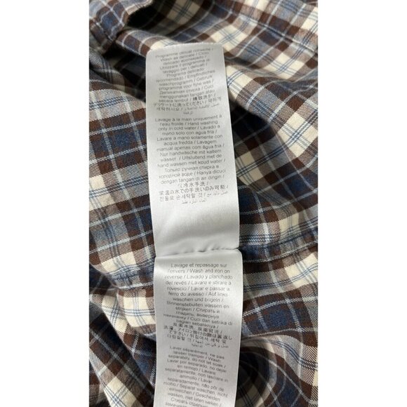 KENZO PARIS X NIGO 2 TONE PLAID OVERSIZED SHIRT S - Picture 11 of 13